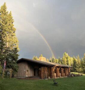 Rainbow at Moose Head Ranch WY 